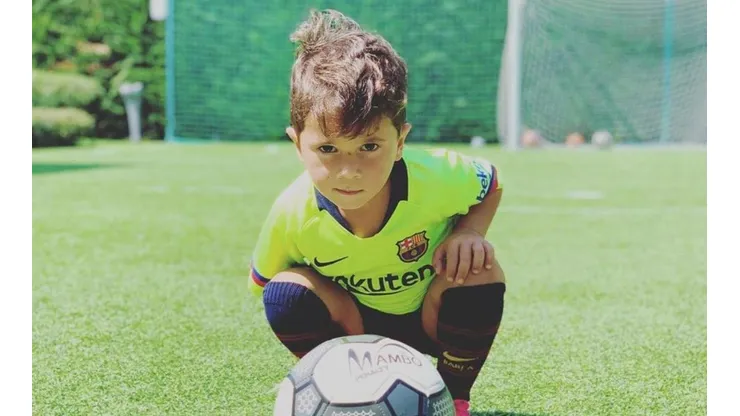 Mateo Messi es un prematuro crack
