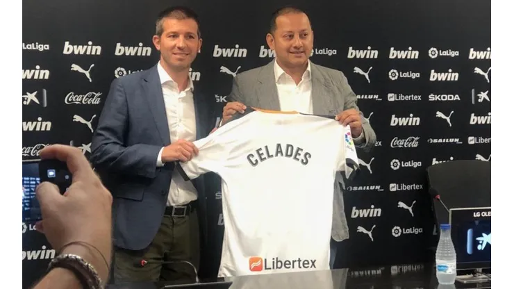 Celades ya está a cargo del Valencia.