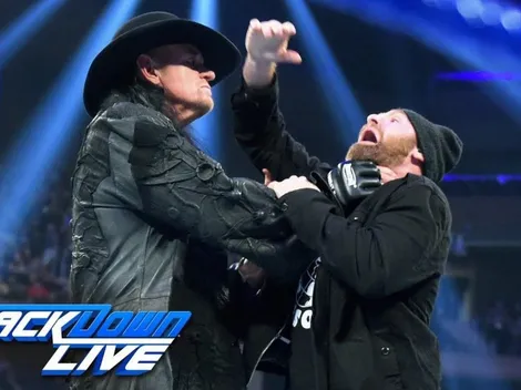 Undertaker regresa a SmackDown y entierra a Sami Zayn