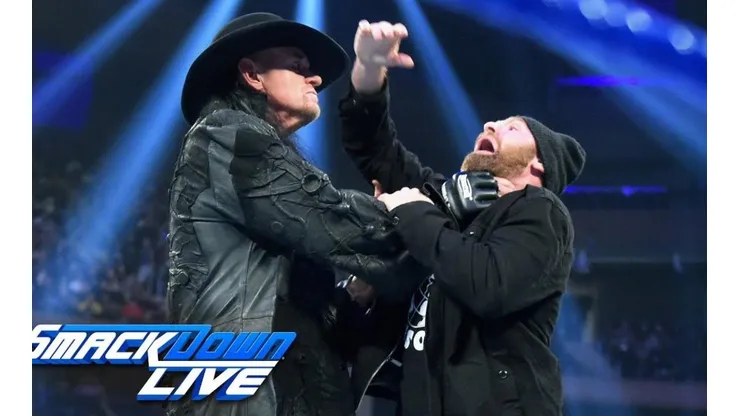 Undertaker regresa a SmackDown y entierra a Sami Zayn