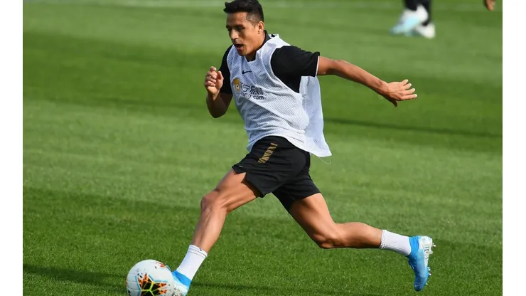 Alexis Sánchez volvió a los entrenamientos del Inter.