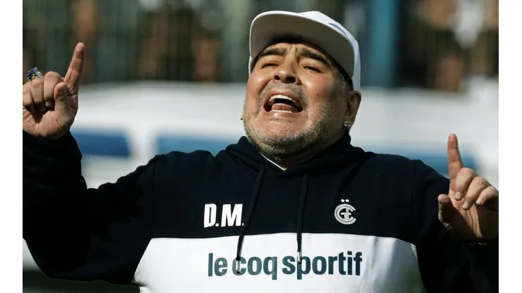 Maradona en Gimnasia.