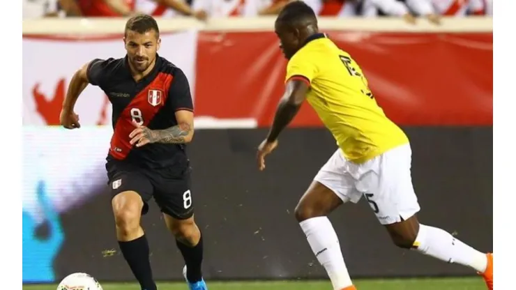 Gabriel Costa tuvo sus primeros minutos como seleccionado peruano.