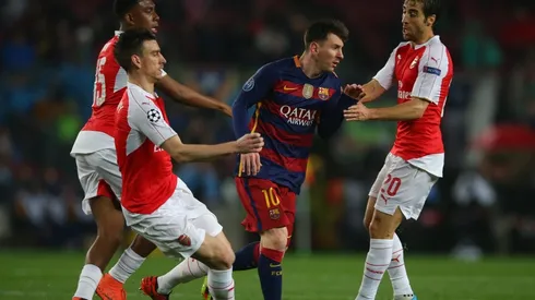 Arsenal ha sufrido bastante a Lionel Messi.