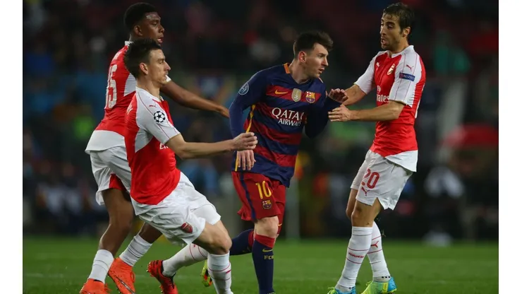 Arsenal ha sufrido bastante a Lionel Messi.