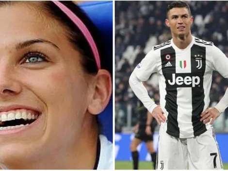 Alex Morgan apunta a CR7: "Una cosa es como futbolista, otra como persona"
