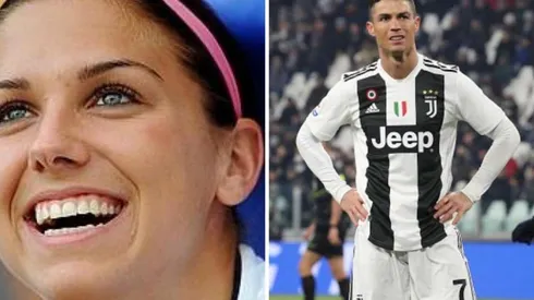 Alex Morgan apunta a CR7: "Una cosa es como futbolista, otra como persona"