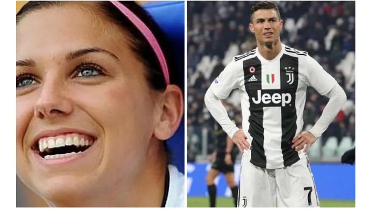 Alex Morgan apunta a CR7: "Una cosa es como futbolista, otra como persona"