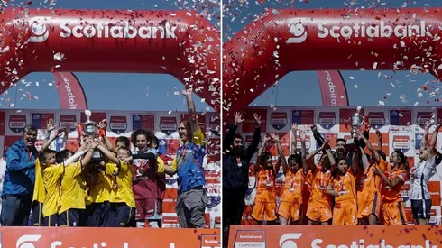 Instituto Hebreo y Boston College ganaron en el Campeonato Infantil Scotiabank en Santiago.