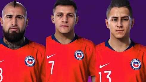 Vidal, Alexis y Pulgar con nuevos rostros en PES 2020
