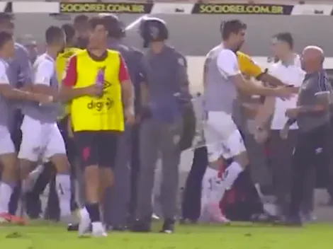 Jorge Sampaoli y sus ayudantes casi se van a las manos con técnico rival