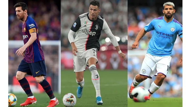 Lionel Messi, Cristiano Ronaldo y Sergio Agüero asoman como candidatos a goleadores de Champions League 2019/20