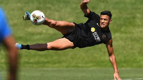 Alexis Sánchez regresó anticipadamente a los entrenamientos con el Inter de Milán