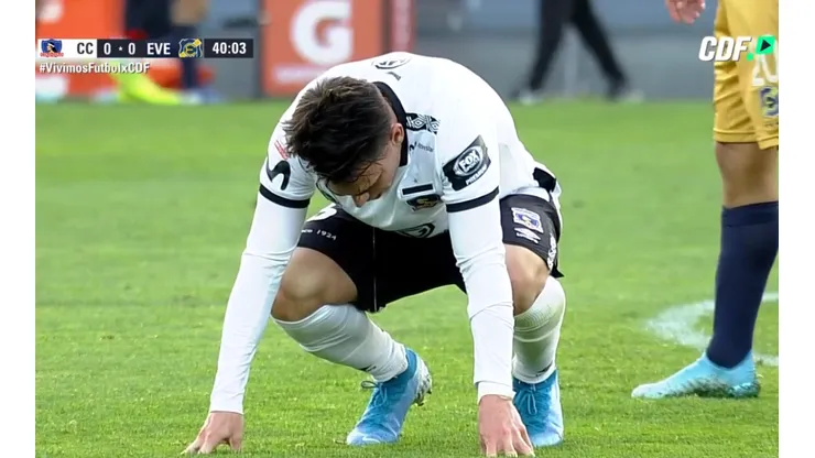 Gases tóxicos suspenden por varios minutos el Colo Colo-Everton
