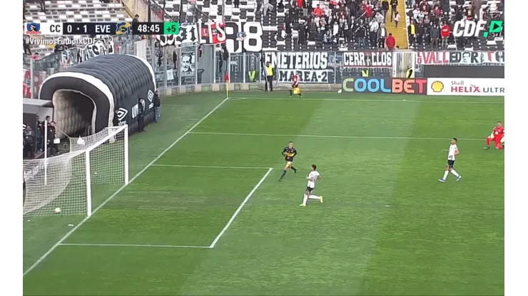¡Para qué te traje! Tremendo condoro de Darío Melo termina en gol de Everton