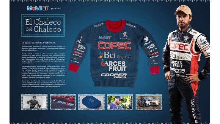 Un bello homenaje a sus orígenes llevará Chaleco López en el Rally Mobil