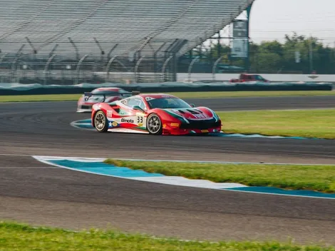 Benjamín Hites vuelve a ganar en Estados Unidos y queda a un paso del liderato de la Ferrari Challenge