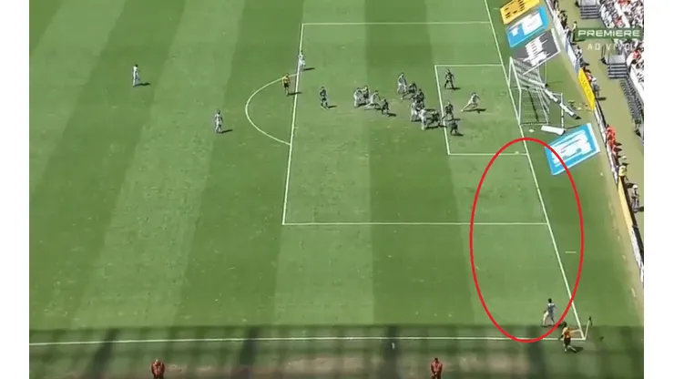 Un auténtico golazo en el fútbol brasileño.
