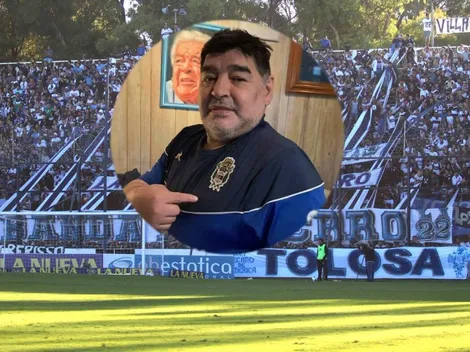 Gimnasia ya tiene canción para Maradona: "Pincha, decime qué se siente"