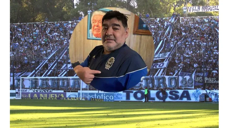 Ya hay canción de Maradona en el Lobo.