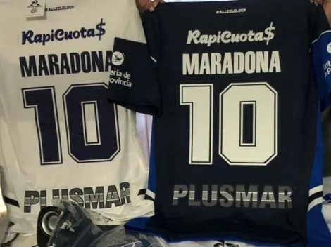 Furor en Argentina por las camisetas de Diego Maradona en su nuevo club