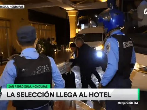 Chile ya está en Honduras para su amistoso del martes