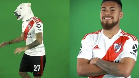 Pasó de todo en la sesión de fotos de River Plate.