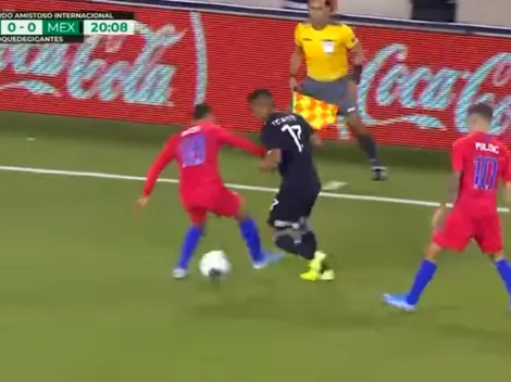 El túnel de lujo y asistencia en la victoria de México a EEUU