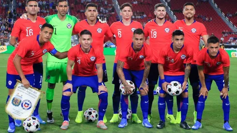 Vegas, Bravo, Pinares, Parot, Sagal y Díaz; Alexis, Opazo, Vargas, Baeza y Aránguiz, la formación inicial de Chile