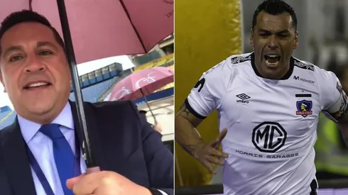 Chanampa lanzó una bombita sobre el goleador de Colo Colo
