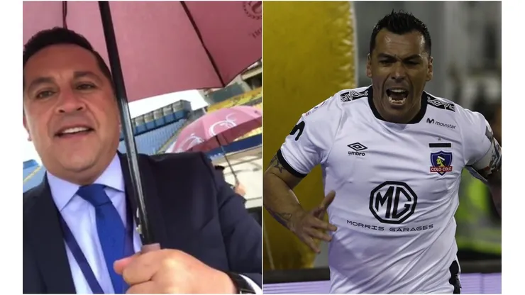 Chanampa lanzó una bombita sobre el goleador de Colo Colo