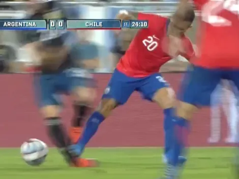 Charles Aránguiz da la vuelta al mundo por "planchazo terrible" a Lo Celso: "Casi lo quiebra"