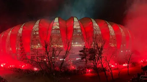 Inter recibía al Cruzeiro
