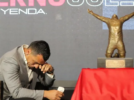 Paredes premiado como goleador histórico