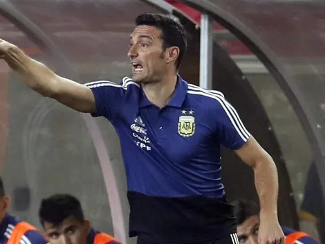 Scaloni confirma su 11 y elogia a Chile: "En los últimos años ha sido un clásico"