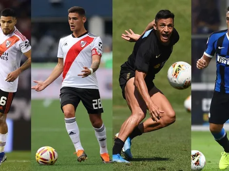 Compañeros y rivales: lo que se juegan Díaz y Alexis con Martínez Quarta y Lautaro