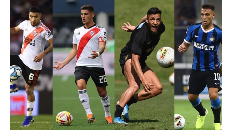 Compañeros y rivales: lo que se juegan Paulo Díaz y Alexis Sánchez contra Lucas Martínez Quarta y Lautaro Martínez