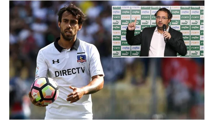 Jorge Valdivia se descuadró al criticar a un polémico dirigente de Palmeiras