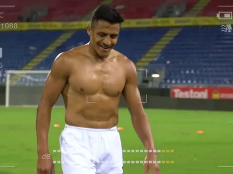 Inter revela enorme esfuerzo de Alexis: entrenó al 100% tras ir a la banca