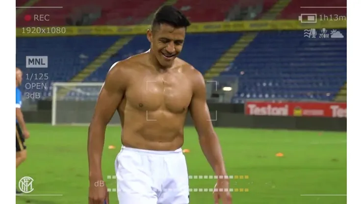 Alexis Sánchez corrió más que chasqui en su primer citación en el Inter