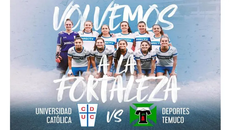 Las cruzadas reciben a Temuco en San Carlos.