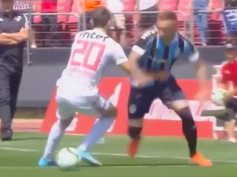 "¡Olé!": el tremendo caño de Everton a JuanFran en Brasil