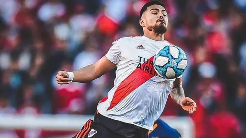 Paulo Díaz fue titular en el superclásico, por segunda vez en River Plate