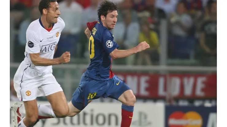 Ferdinand sufrió a Messi y fue compañero de Cristiano Ronaldo.
