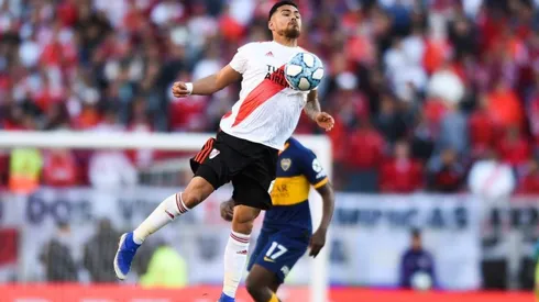 Paulo Díaz aprueba en su primer Superclásico argentino: "Se bancó bien el mano a mano" (Foto: Getty Images)