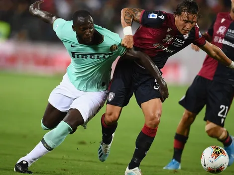 Romelu Lukaku acusa racismo desde la barra del Cagliari