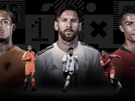 Messi, Cristiano y Van Dijk se miden por el The Best