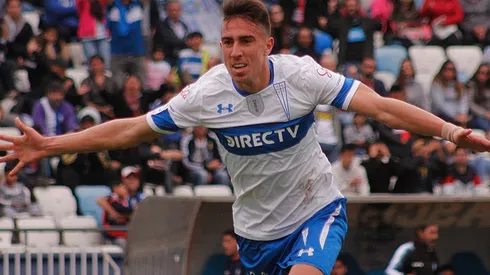 Diego Valencia anotó el gol del triunfo de la UC en Antofagasta