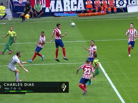 Fabián Orellana entra como un rayo y asiste gol ante Atlético