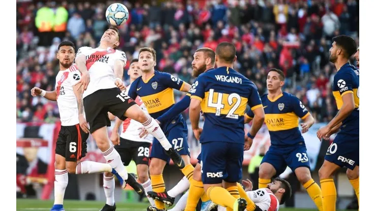 En vivo: Paulo Díaz es titular en el Superclásico entre River Plate y Boca Juniors (Foto: Getty Images)